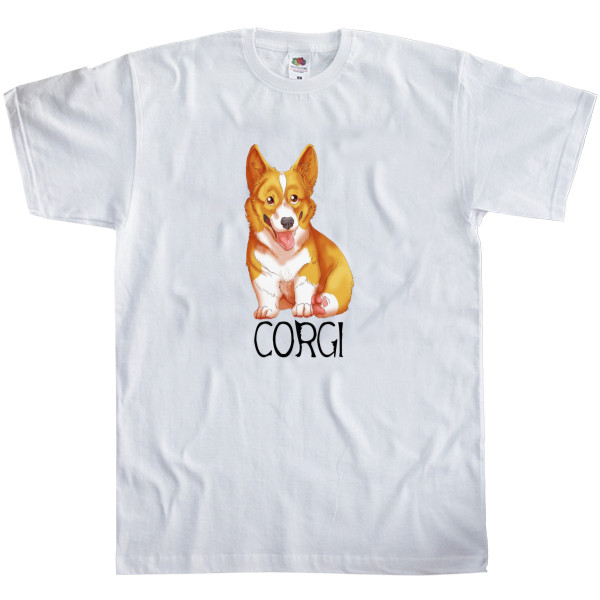 Kids' T-Shirt Fruit of the loom - corgi - Mfest