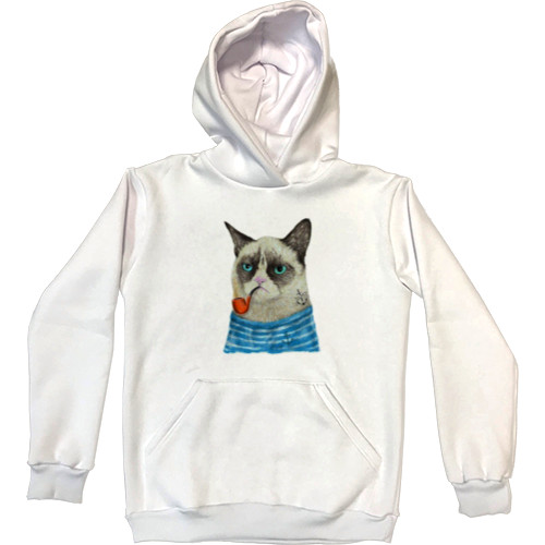 Kids' Premium Hoodie - Грустный Кот - Mfest