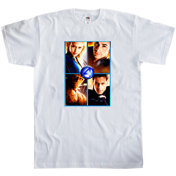 Men's T-Shirt Fruit of the loom - Fantastic 4 (2) - Mfest