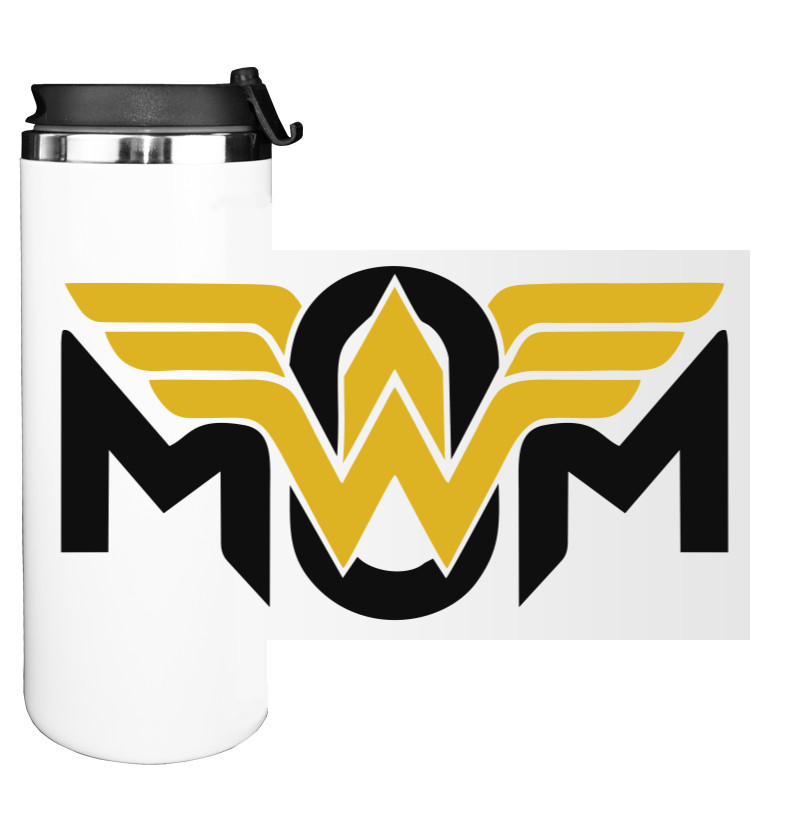 Water Bottle on Tumbler - СУПЕР МАМА - Mfest