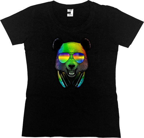 Women's Premium T-Shirt - Dj Panda - Mfest