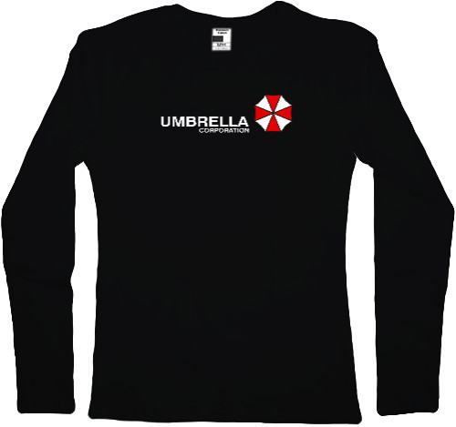 Футболка з Довгим Рукавом Жіноча - UMBRELLA CORPORATION 5 - Mfest