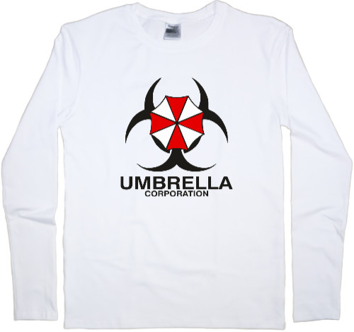 Футболка з Довгим Рукавом Чоловіча - UMBRELLA CORPORATION 3 - Mfest