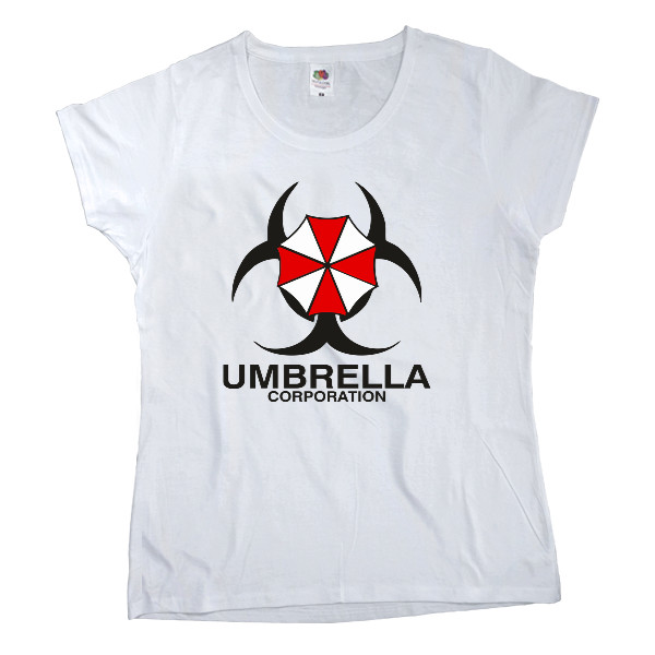 Футболка Класика Жіноча Fruit of the loom - UMBRELLA CORPORATION 3 - Mfest