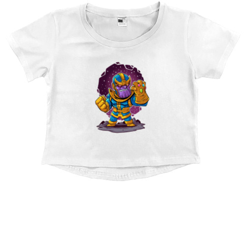 Kids' Premium Cropped T-Shirt - tanos - Mfest