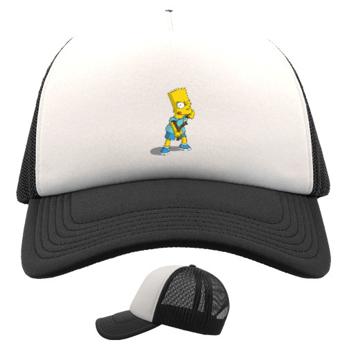 Kids' Trucker Cap - БАРТ СИМПСОН 2 - Mfest