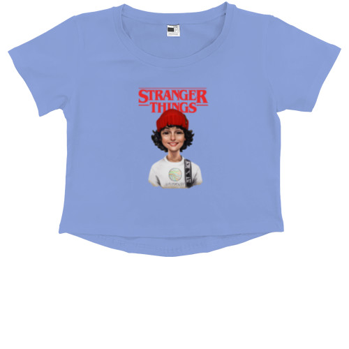 Kids' Premium Cropped T-Shirt - Stranger Things 5 - Mfest