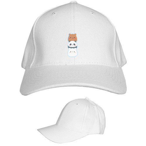 Kids' Baseball Cap 6-panel - зверюшки - Mfest