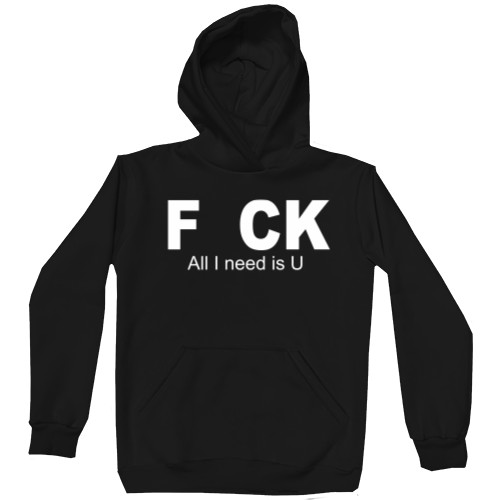 Unisex Hoodie - FUCK - Mfest