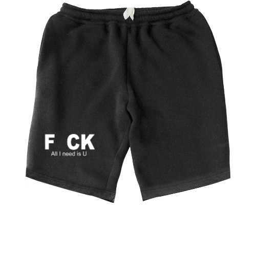 Kids' Shorts - FUCK - Mfest