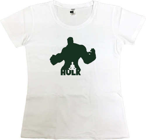 Women's Premium T-Shirt - HULK - Mfest