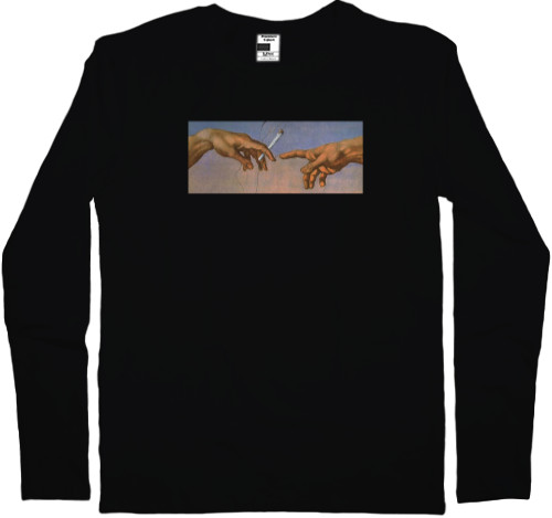 Men's Longsleeve Shirt - HAND OF GOD TEE - Mfest