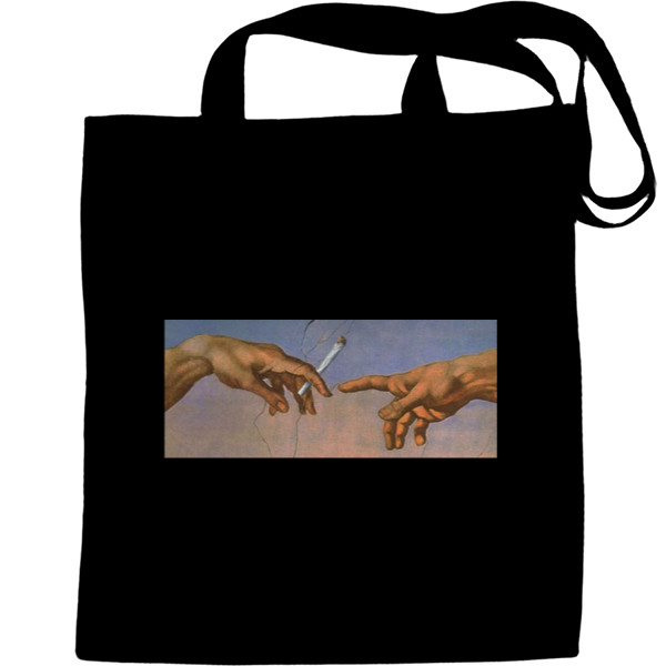 Tote Bag - HAND OF GOD TEE - Mfest