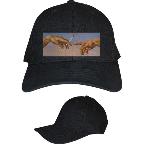 Kids' Baseball Cap 6-panel - HAND OF GOD TEE - Mfest