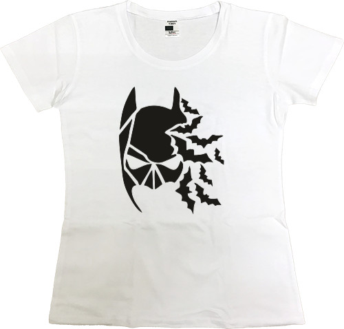 Women's Premium T-Shirt - БЕТМЕН - Mfest