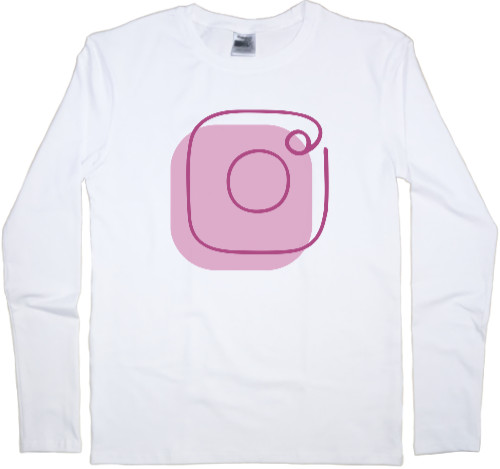 Kids' Longsleeve Shirt - instagram - Mfest