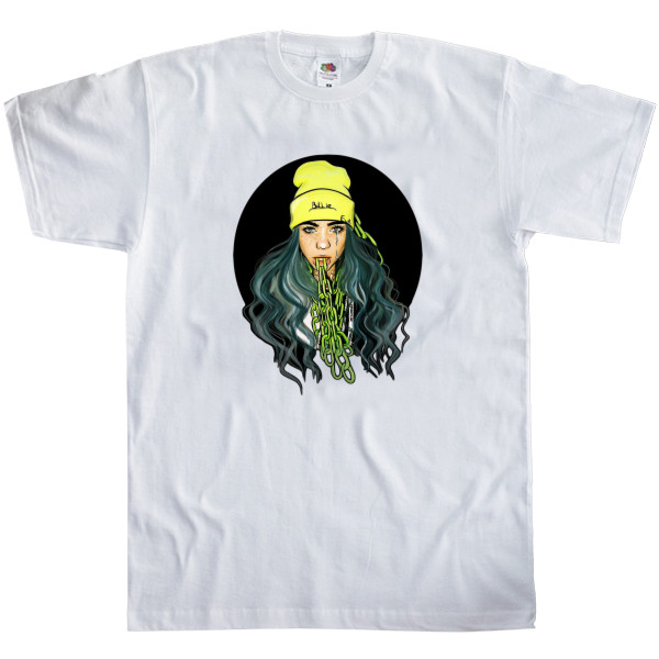 Kids' T-Shirt Fruit of the loom - Billie Eilish - Mfest