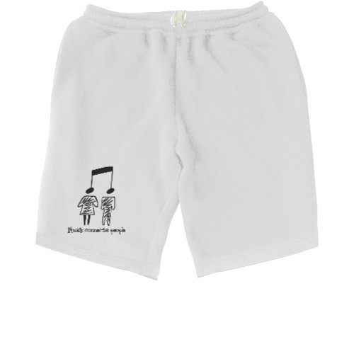 Men's Shorts - MUSIK CONNECTS PEOPLE - Mfest