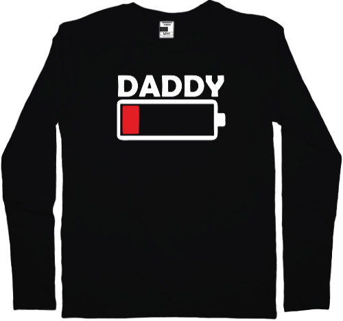 Men's Longsleeve Shirt - DADDY - Mfest