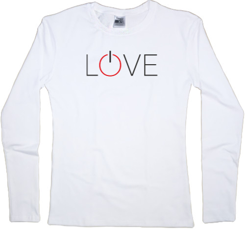 Women's Longsleeve Shirt - LOVE - Mfest