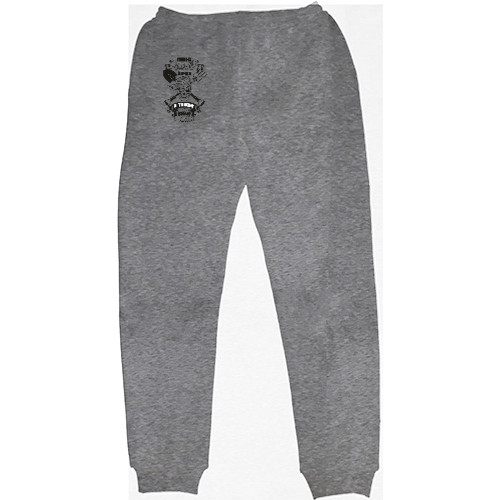 Men's Sweatpants - Череп - Mfest