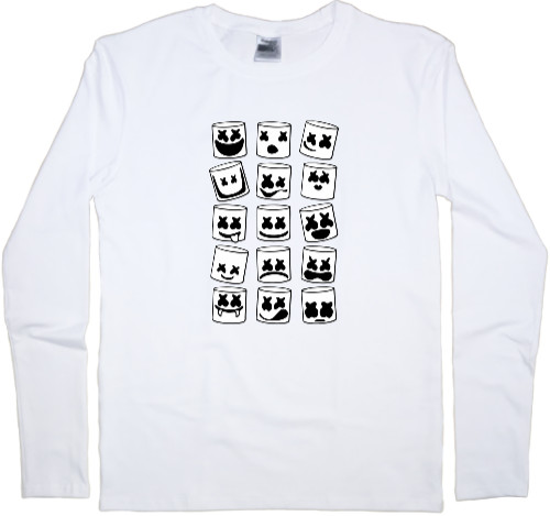 Men's Longsleeve Shirt - Marshmello 24 - Mfest