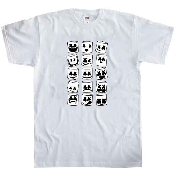 Kids' T-Shirt Fruit of the loom - Marshmello 24 - Mfest