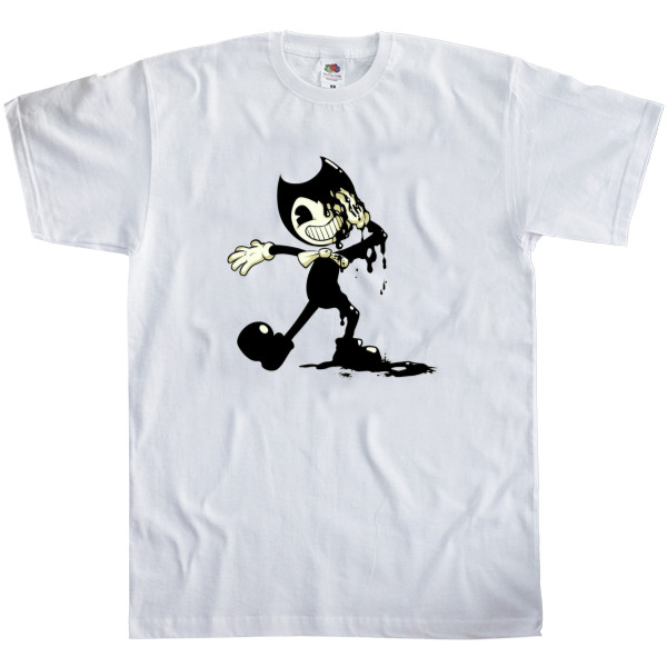 Men's T-Shirt Fruit of the loom - Bendy and the Ink Machine принт - Mfest