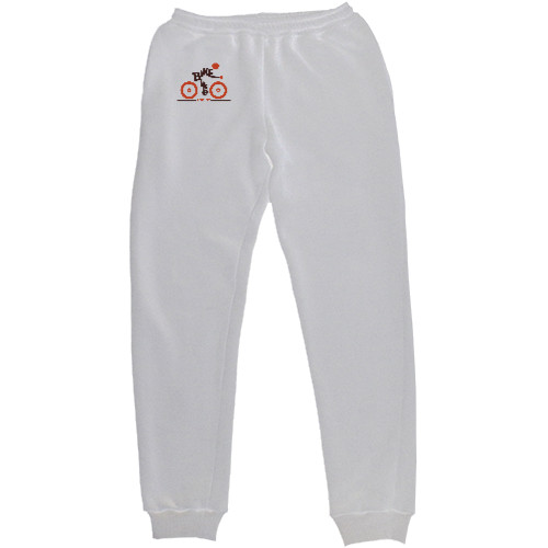 Kids' Sweatpants - bike bike addict - Mfest