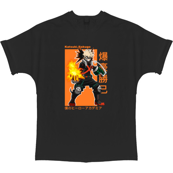 T-shirt Oversize - Katsuki Bakugo - Mfest