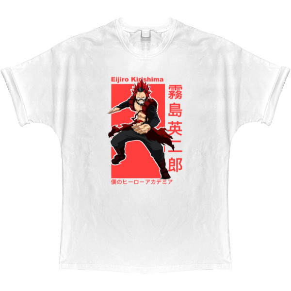 T-shirt Oversize - Eijiro Kirishima - Mfest