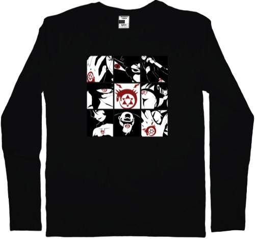 Men's Longsleeve Shirt - Fullmetal Alchemist - Mfest