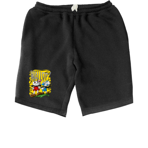 Men's Shorts - CupHead 9 - Mfest