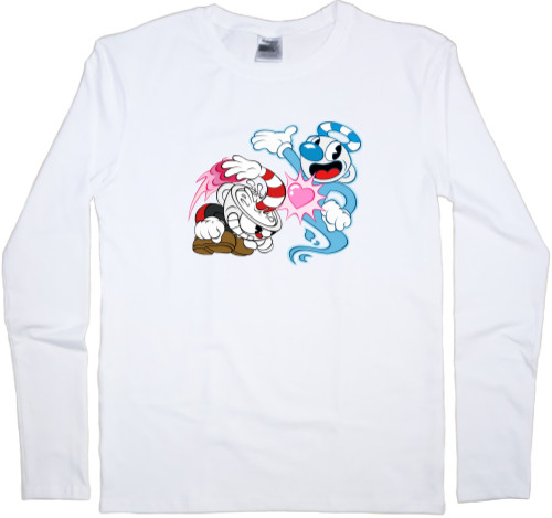 Men's Longsleeve Shirt - CupHead 8 - Mfest