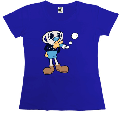 Women's Premium T-Shirt - CupHead 7 - Mfest