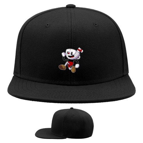 Snapback Baseball Cap - CupHead 5 - Mfest