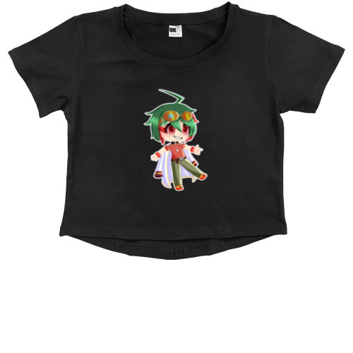 Kids' Premium Cropped T-Shirt - Gacha Club - Mfest