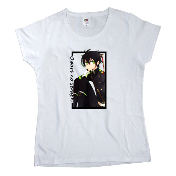 Women's T-shirt Fruit of the loom - Owari no Seraph 6 - Mfest