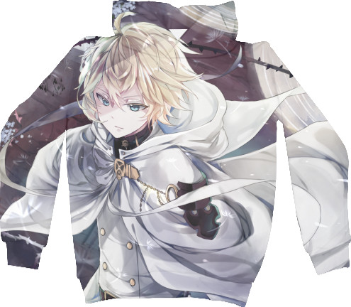 Kids' Hoodie 3D - Owari no Seraph 5 - Mfest