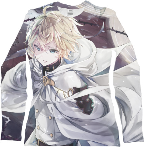 Women's Longsleeve Shirt 3D - Owari no Seraph 5 - Mfest