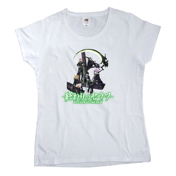 Women's T-shirt Fruit of the loom - Owari no Seraph - Mfest