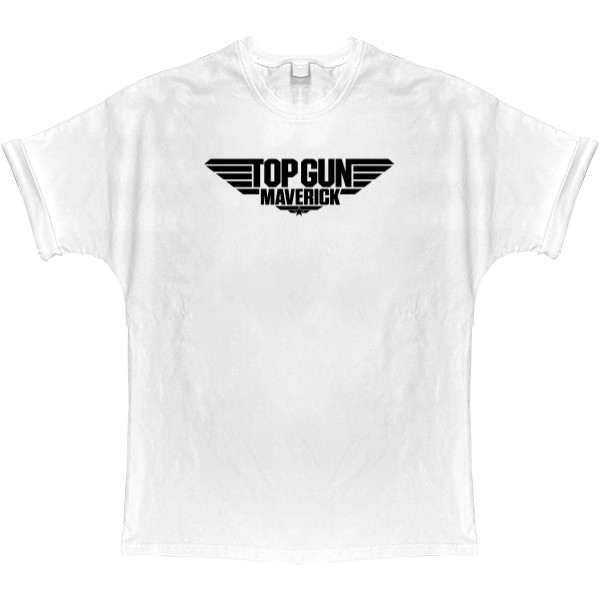 T-shirt Oversize - Top Gun - Mfest