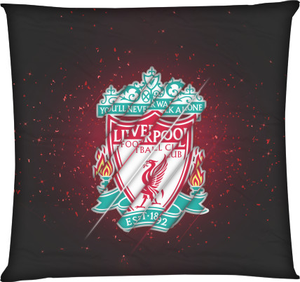 Square Throw Pillow - LIVERPOOL - Mfest