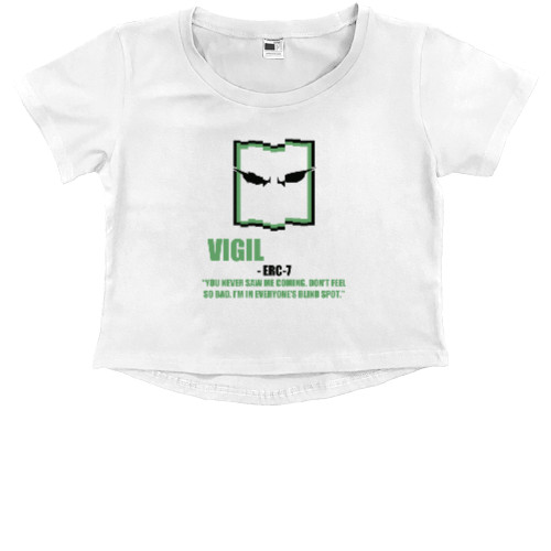 Kids' Premium Cropped T-Shirt - RAINBOW SIX SIEGE 11 - Mfest