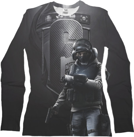 Women's Longsleeve Shirt 3D - RAINBOW SIX SIEGE - Mfest