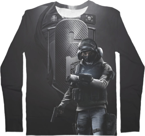 Kids' Longsleeve Shirt 3D - RAINBOW SIX SIEGE - Mfest