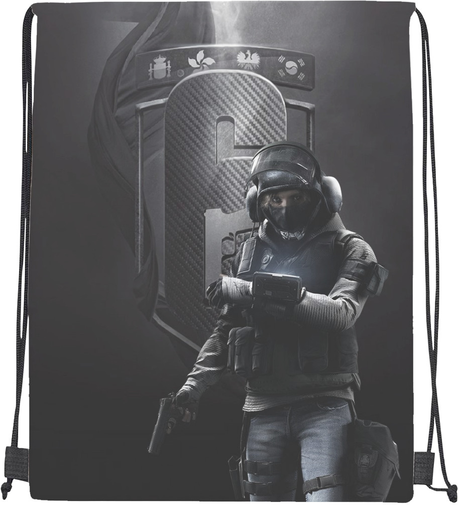 Tom Clancy’s Rainbow Six Siege - Drawstring Bag - RAINBOW SIX SIEGE - Mfest