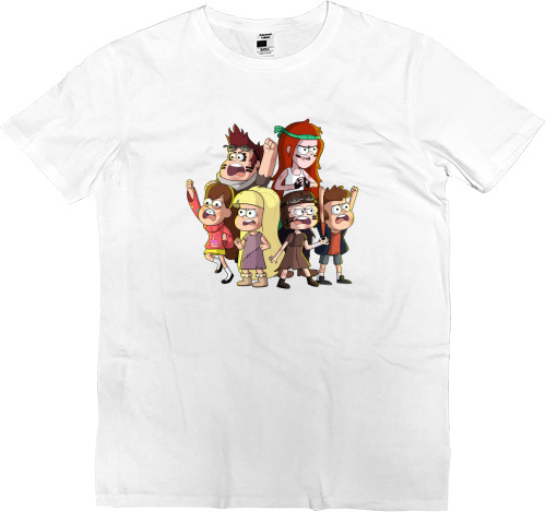 Men’s Premium T-Shirt - Gravity Falls 7 - Mfest