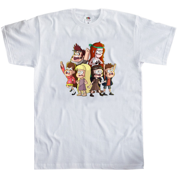 Kids' T-Shirt Fruit of the loom - Gravity Falls 7 - Mfest