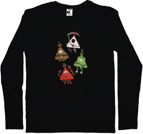 Men's Longsleeve Shirt - Gravity Falls 7 - Mfest